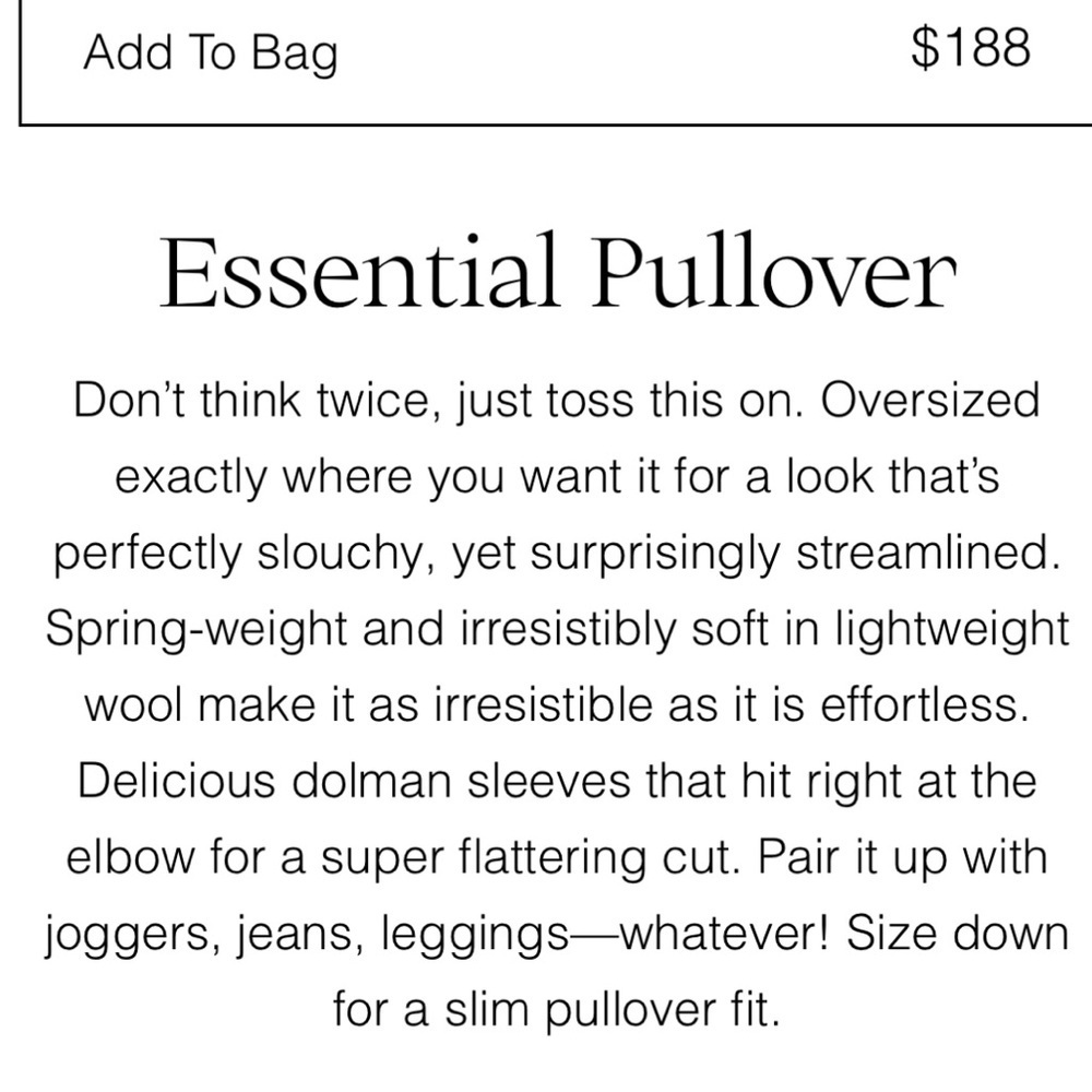 The Reset R Label Essential Pullover Top - Picture 8 of 10